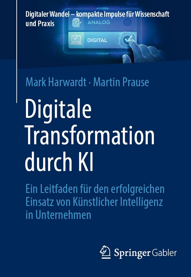 Buchcover Digitale Transformation durch KI